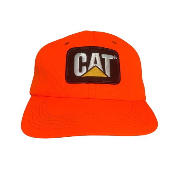 Cat Tractor Trucker Hat Mesh Hat Vintage Snapback Hat Adjustable Unworn - Picture 1 of 6